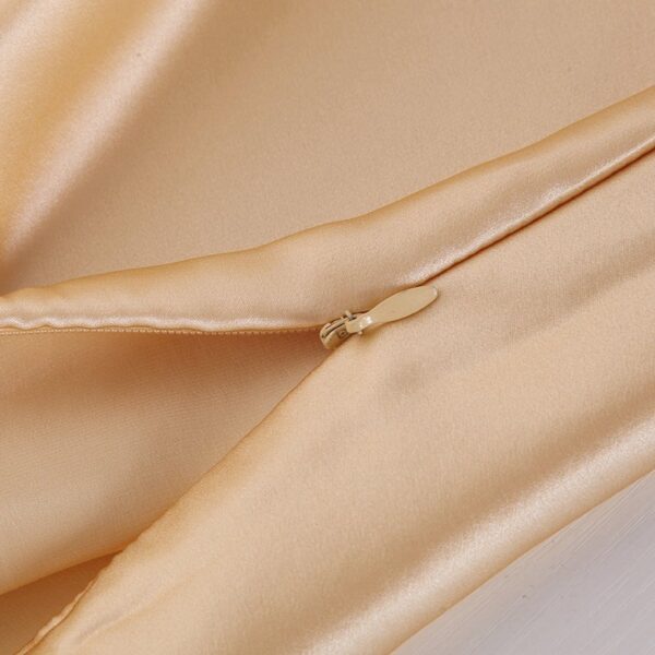 29569182112.jpg Satin Ice Silk Pillowcase – Solid Color Smooth Single Pillow Cover