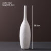Nordic Scandinavian Ceramic Vase – Modern Home Decoration