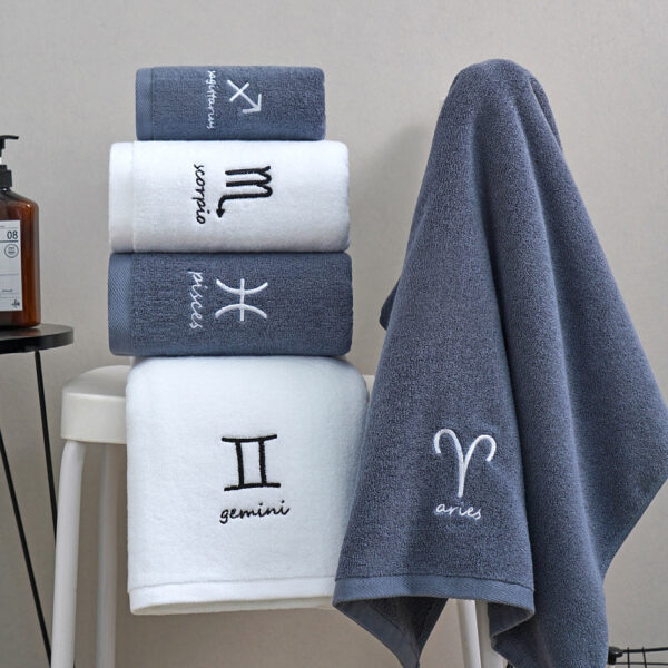 Constellation Cotton Towel Set – Soft Absorbent Home Towels