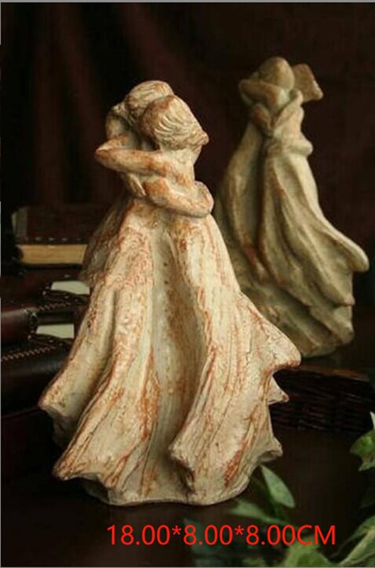 Wood-Like Resin Home Decoration Ornament