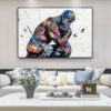 5c84da16-48a7-4f2b-8b9e-069f42f38c23.jpg Abstract Thinker Man Poster – Modern Living Room Wall Art