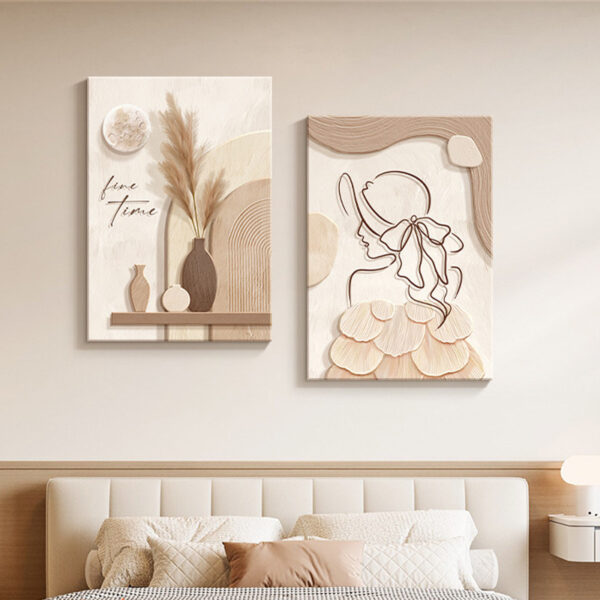 673e99f6-3a91-4588-a81a-03ae09c5a921.jpg Cream-Style Abstract Line Character Poster – Decorative Wall Painting