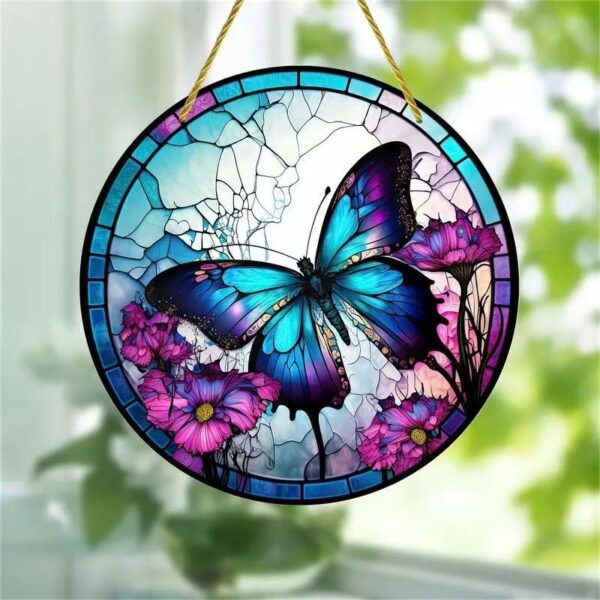 6d412068-17cf-4e75-89e3-5520375ac8b7.jpg Acrylic Butterfly Wall Hanging – Creative Home Decoration