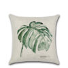 8406307250167.jpg Elegant Flax Leaf Pillow – Decorative Throw Cushion