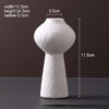 Nordic Scandinavian Ceramic Vase – Modern Home Decoration