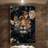 ba7a9390-aa49-4a53-bc69-a9a8b8087aaa.jpg Black Wildlife Canvas Poster – Modern Living Room Wall Decor
