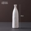 Nordic Scandinavian Ceramic Vase – Modern Home Decoration