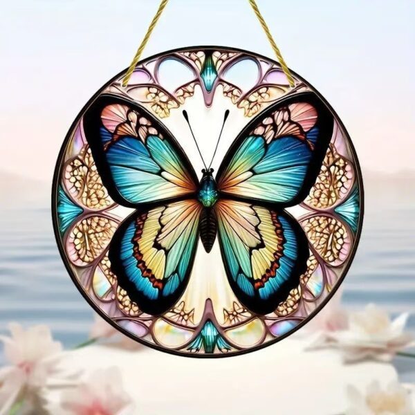 dca2f563-becf-418c-974a-219fd7439816.jpg Acrylic Butterfly Wall Hanging – Creative Home Decoration