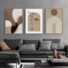Living Room Background Wall Mural – Modern Decorative Painting