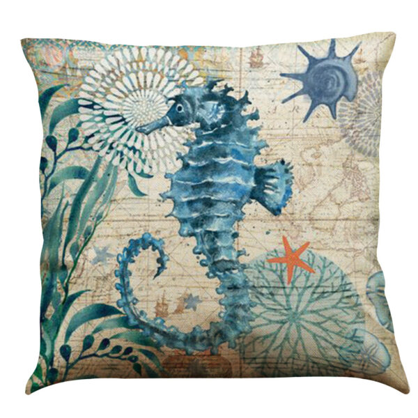 fe29f4f7-abe4-4eee-b56a-f4a02dee69cb.jpg Sea Turtle Printed Cushion Cover – Decorative Throw Pillow Case