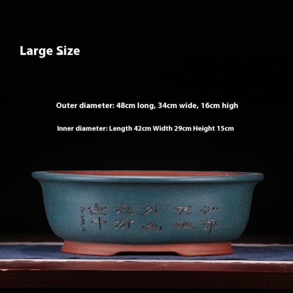 66b5656d-9fa7-411a-b3cf-eee22c1e7d51_trans.jpeg Purple Sand Oval Bonsai Planter