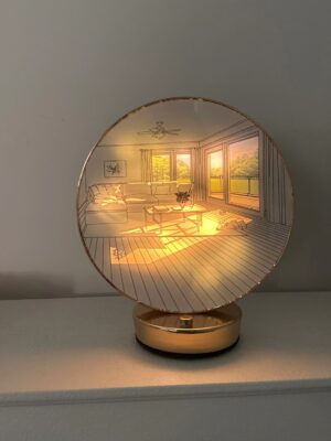 LED Decorative Painting Night Lamp