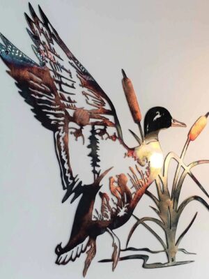 Mallard Alloy Wall Art