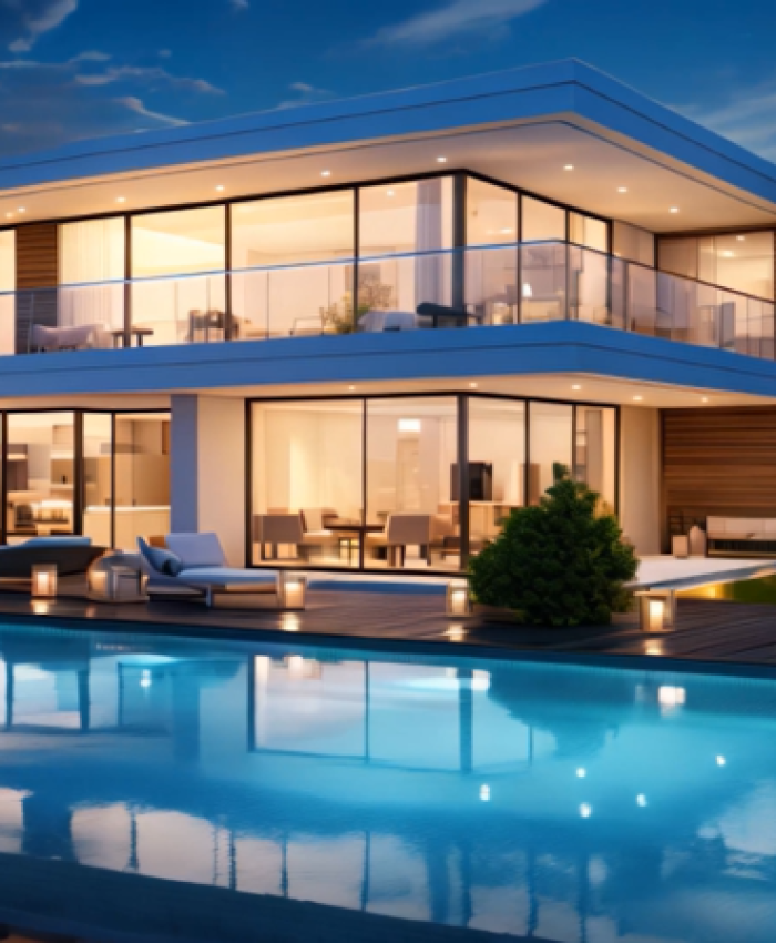 Modern Luxury Living: Seamless Indoor-Outdoor Design